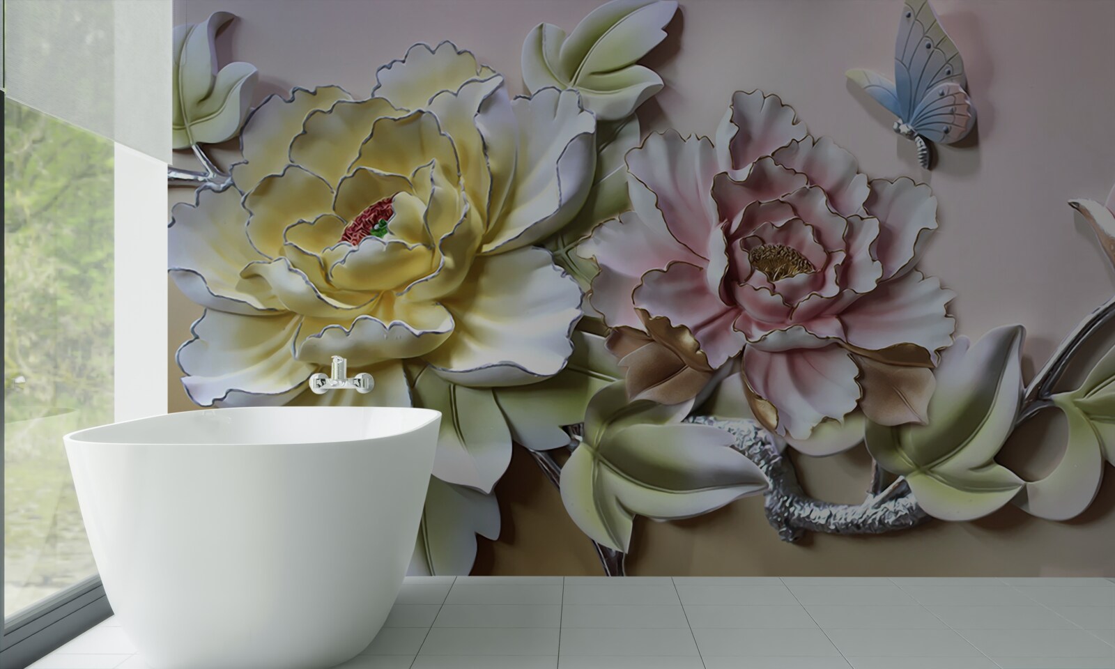 Fototapeta čarovné kvety