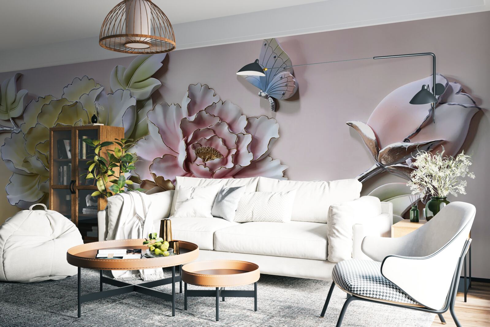 Fototapeta čarovné kvety