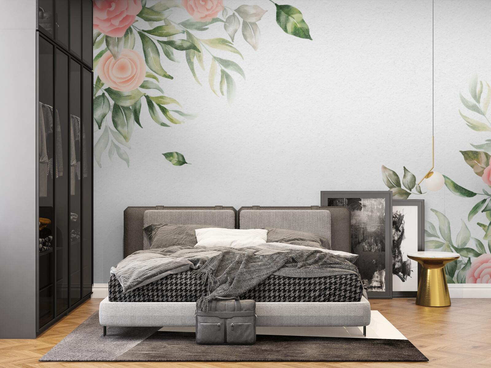 Fototapeta rafinované kvetinové zádie