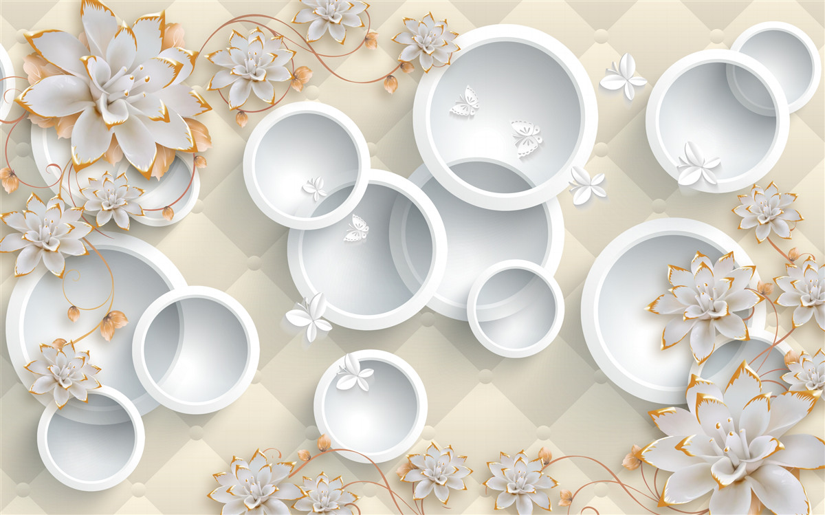 Fototapeta svetlé zádie sú biele omrvinky