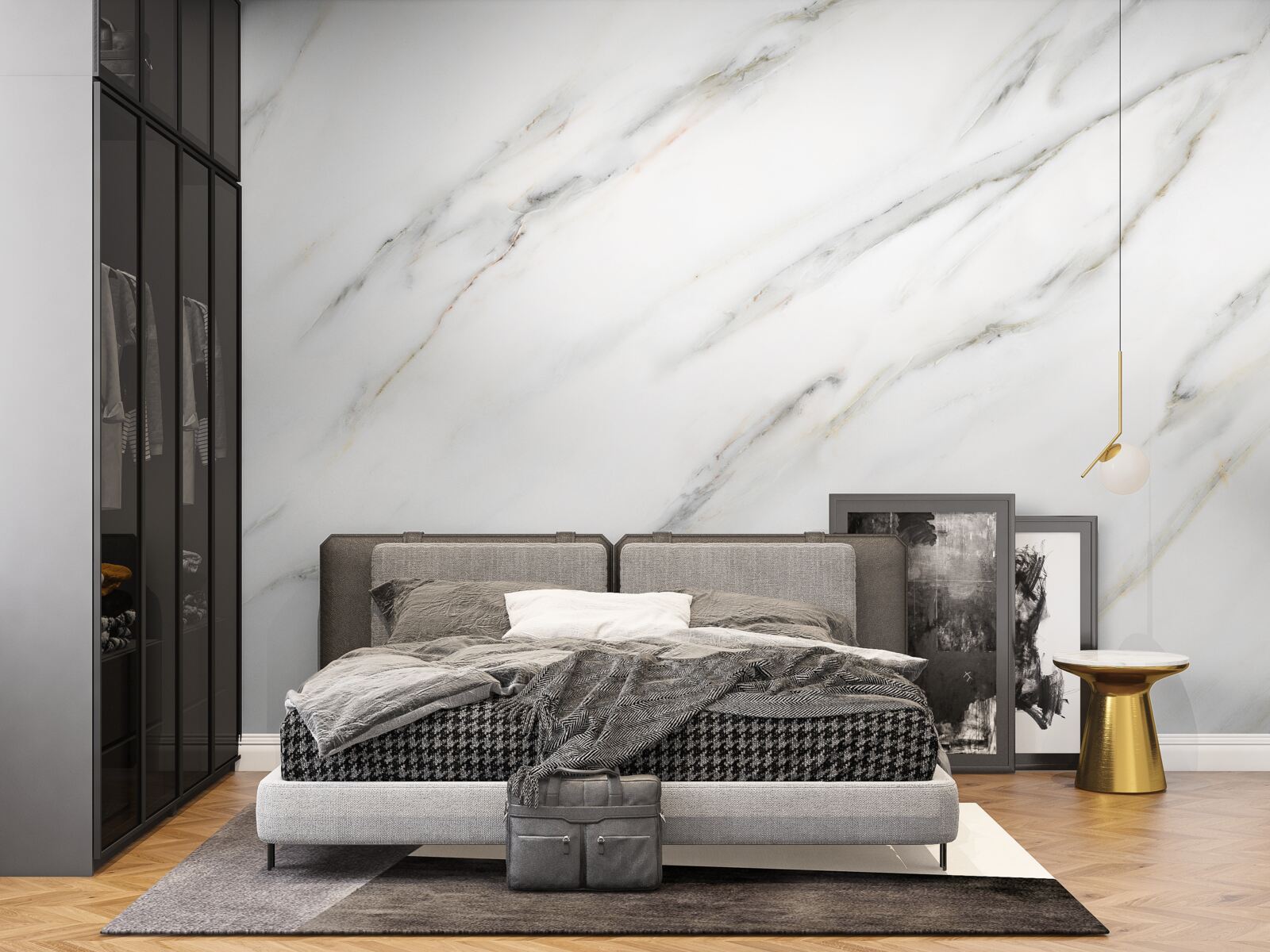 Fototapeta Pózy sú bielej a šedej farby