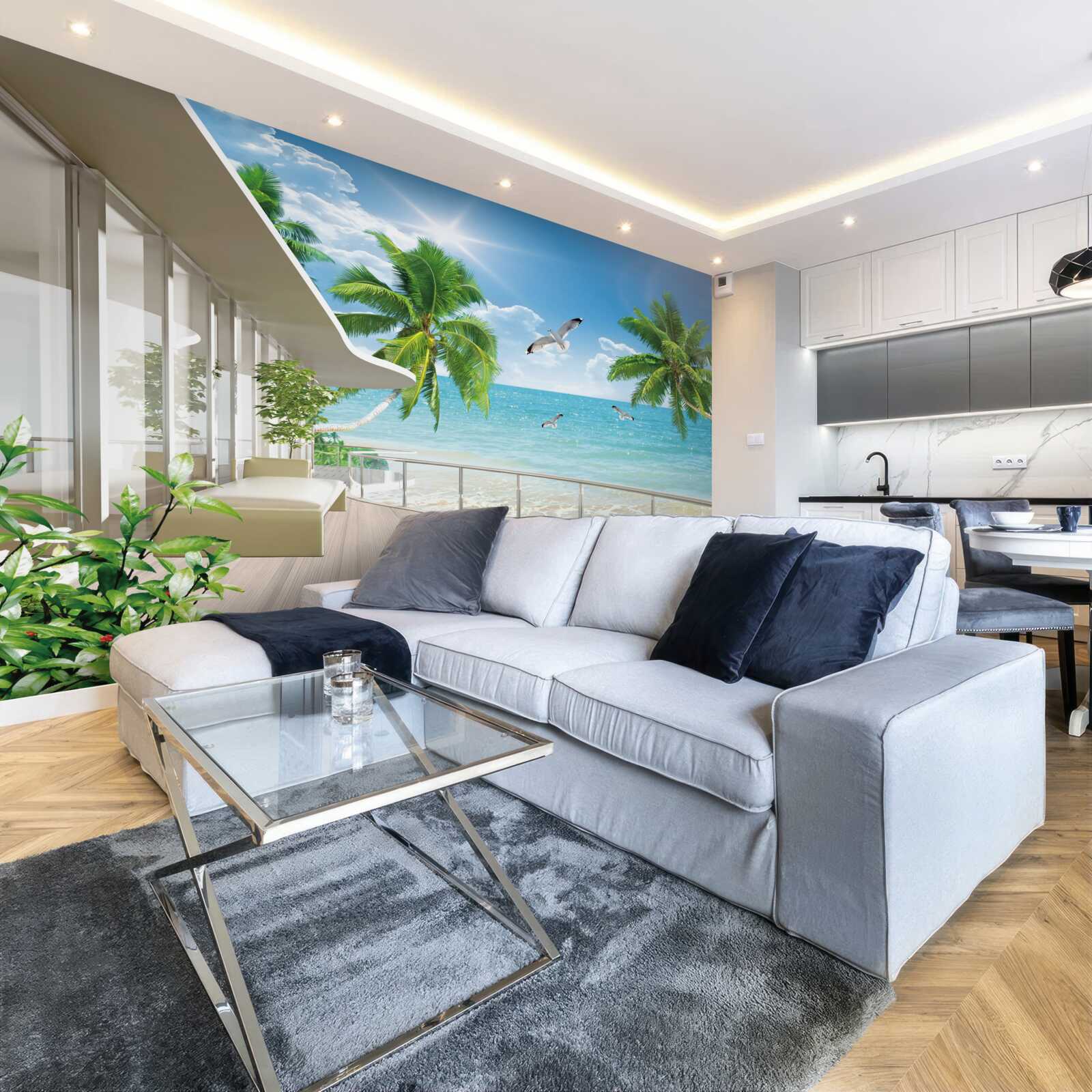 Fototapeta luxusná vila pri mori