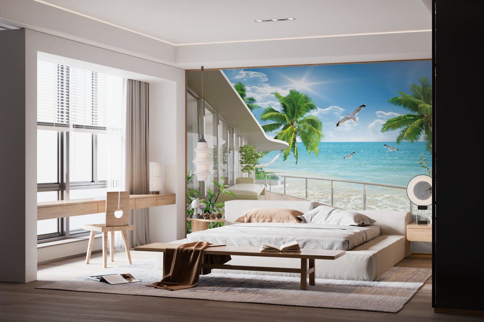 Fototapeta luxusná vila pri mori