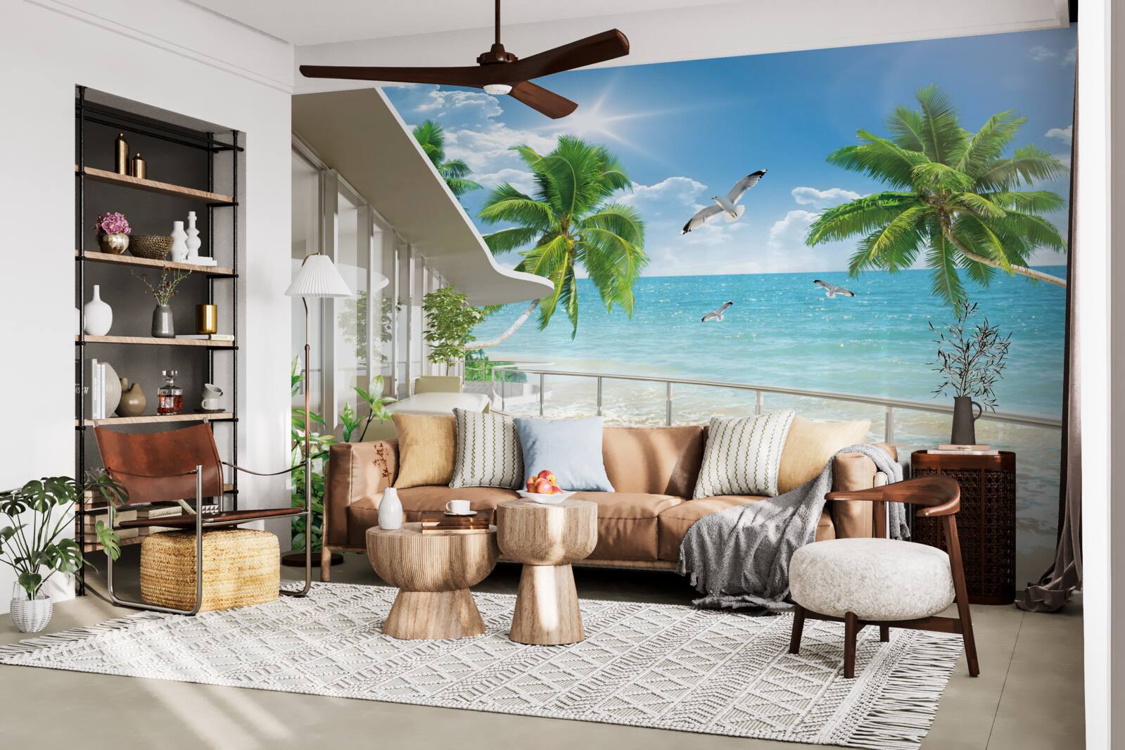 Fototapeta luxusná vila pri mori