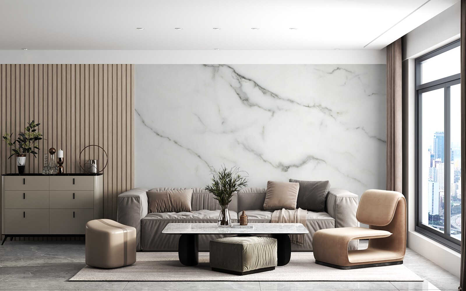 Fototapeta biele mramorové zadie