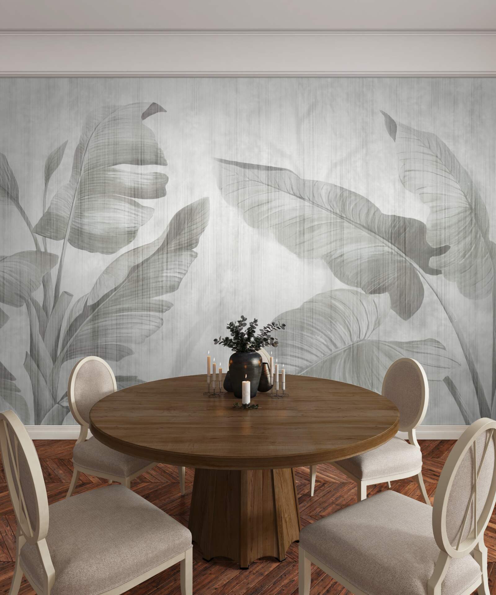 Fototapeta tropické palmové listy