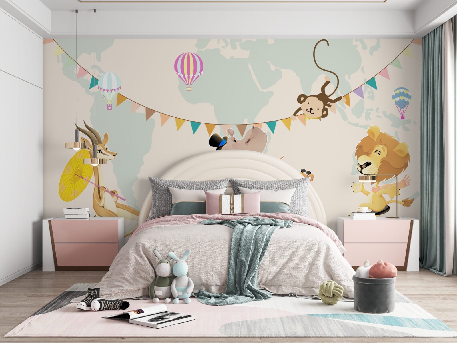 Fototapeta Zvieratá sú testované na jednokolkách