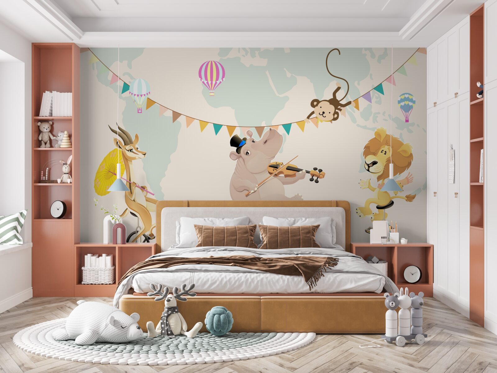 Fototapeta Zvieratá sú testované na jednokolkách