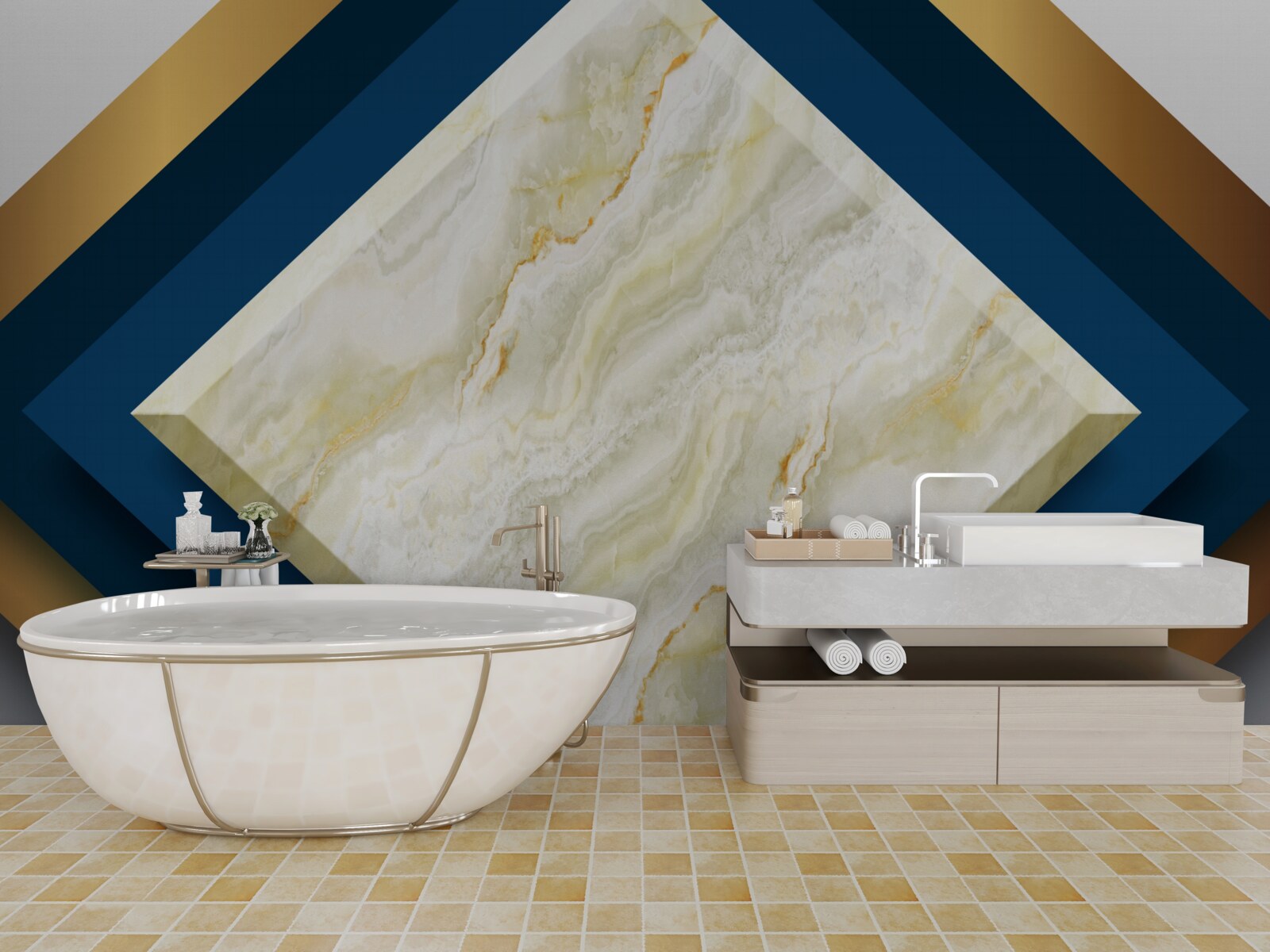 Fototapeta panely sú pútavou keramikou