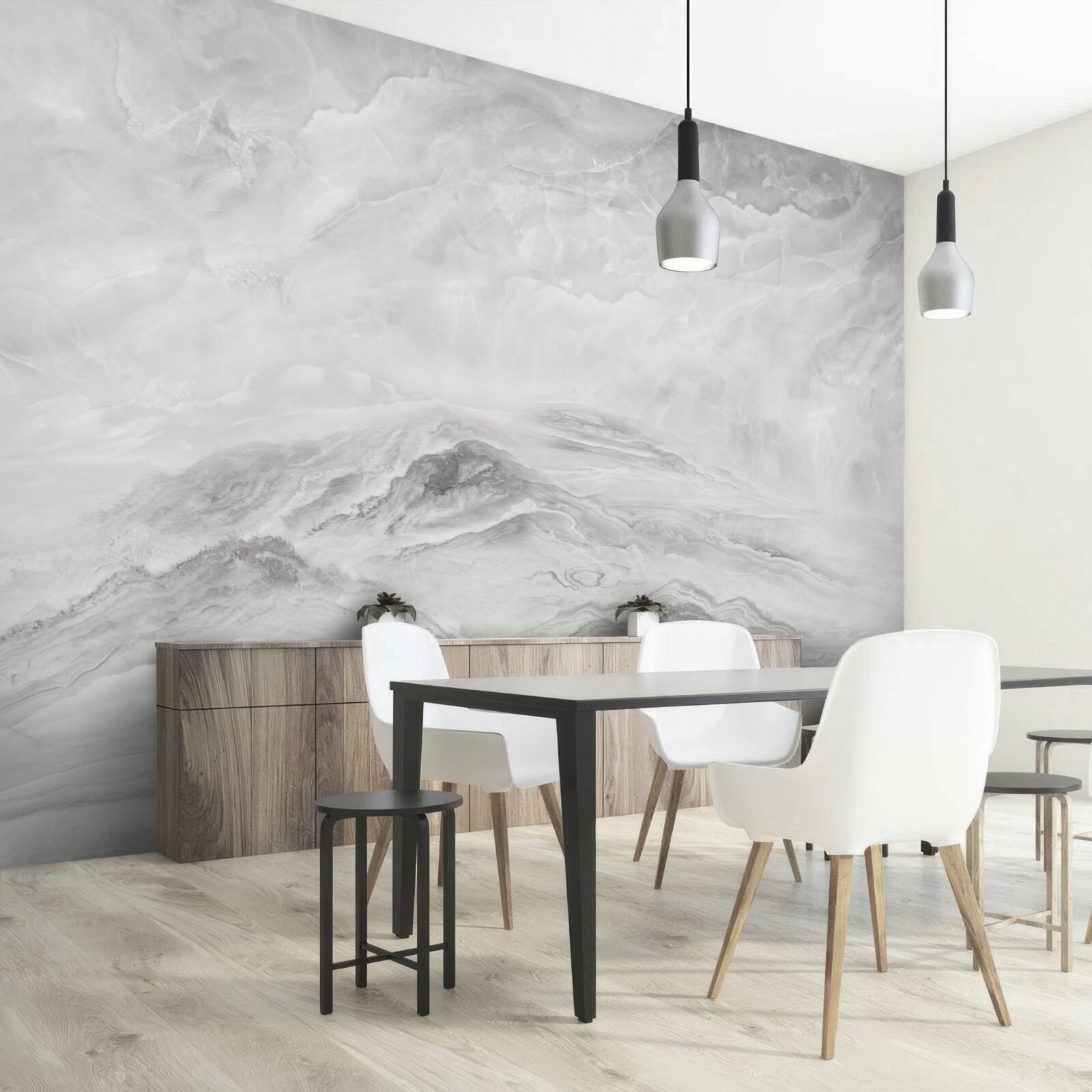 Fototapeta pózy sú bielou mramorovou textúrou