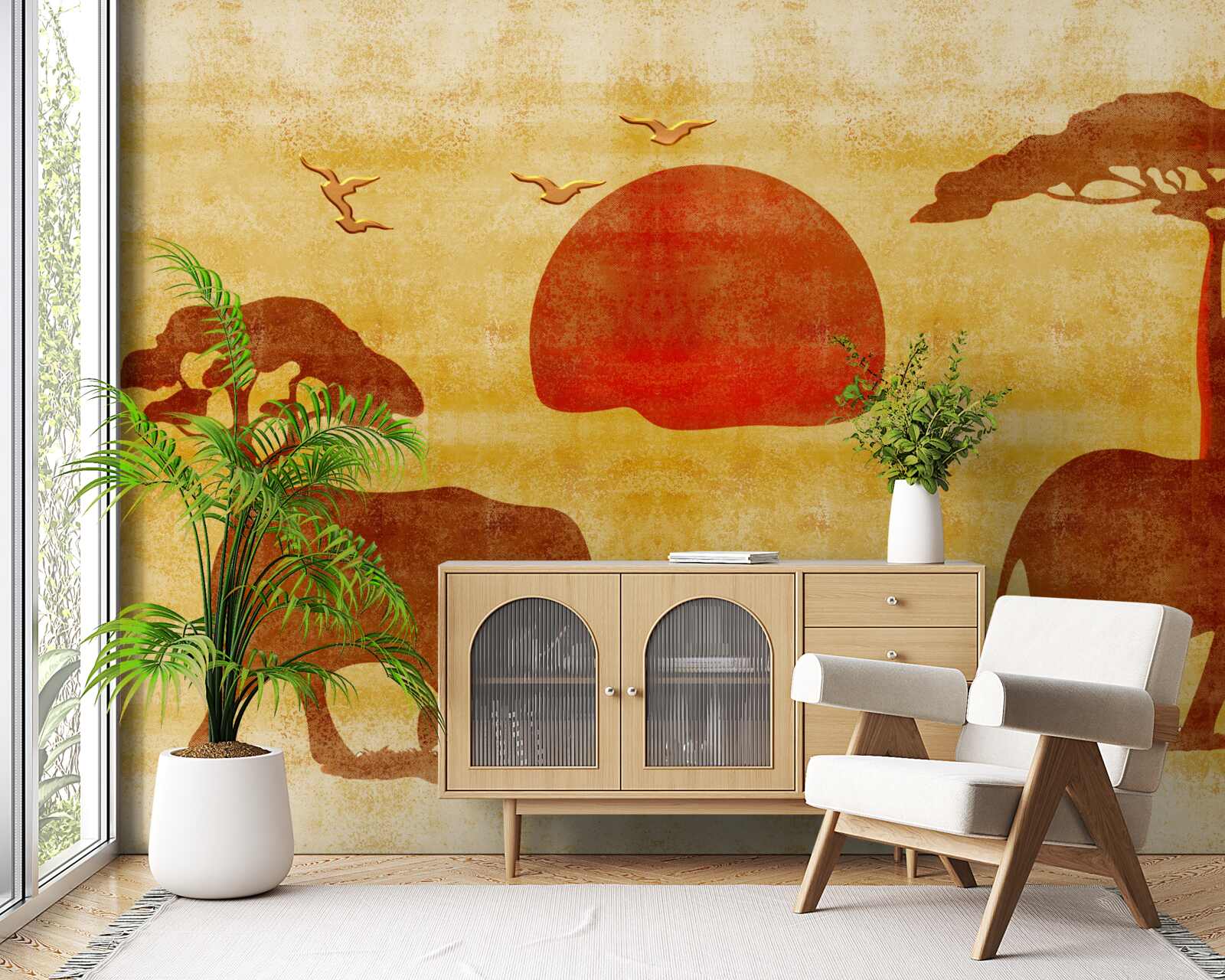 Fototapeta Rodina slona afrického