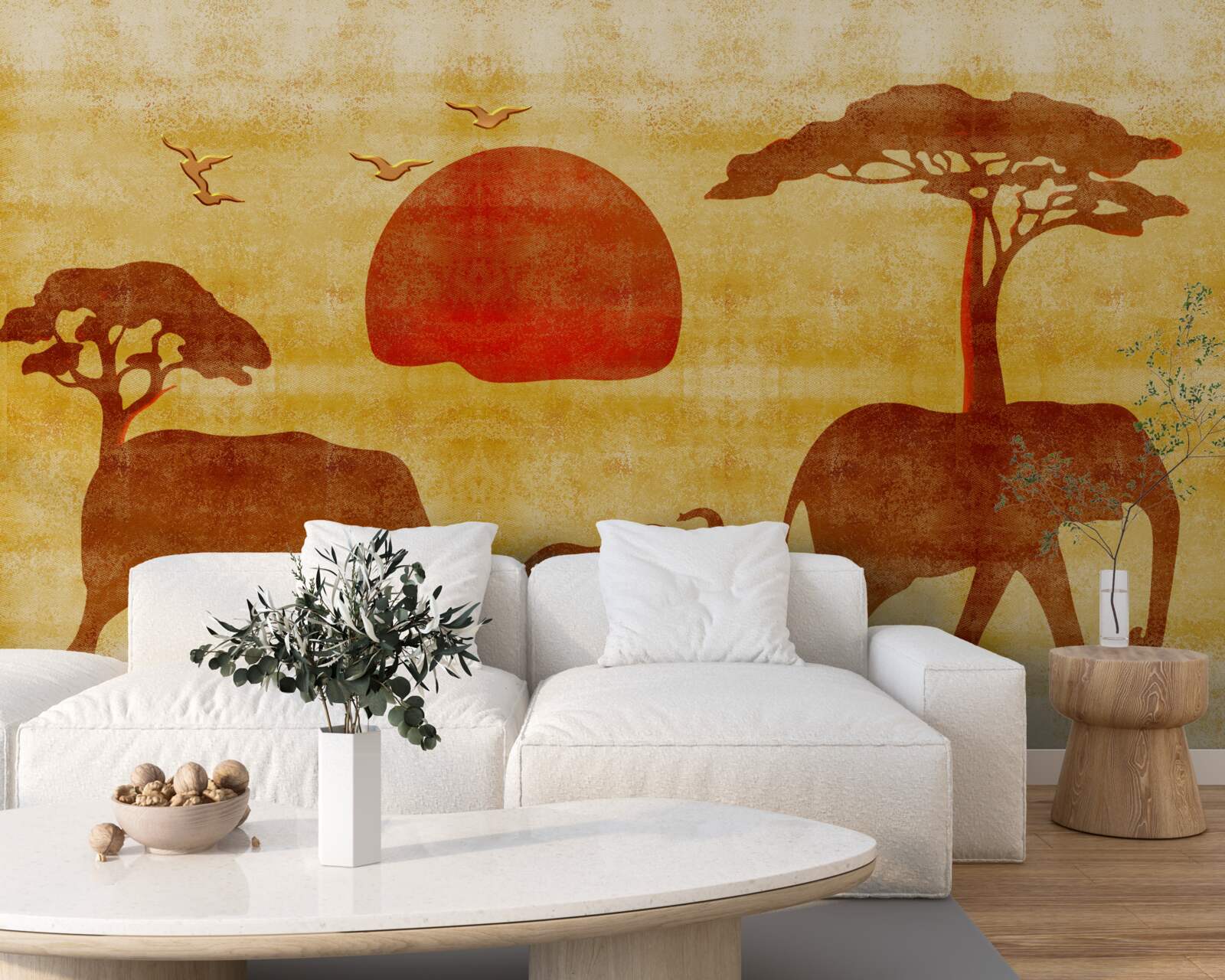 Fototapeta Rodina slona afrického