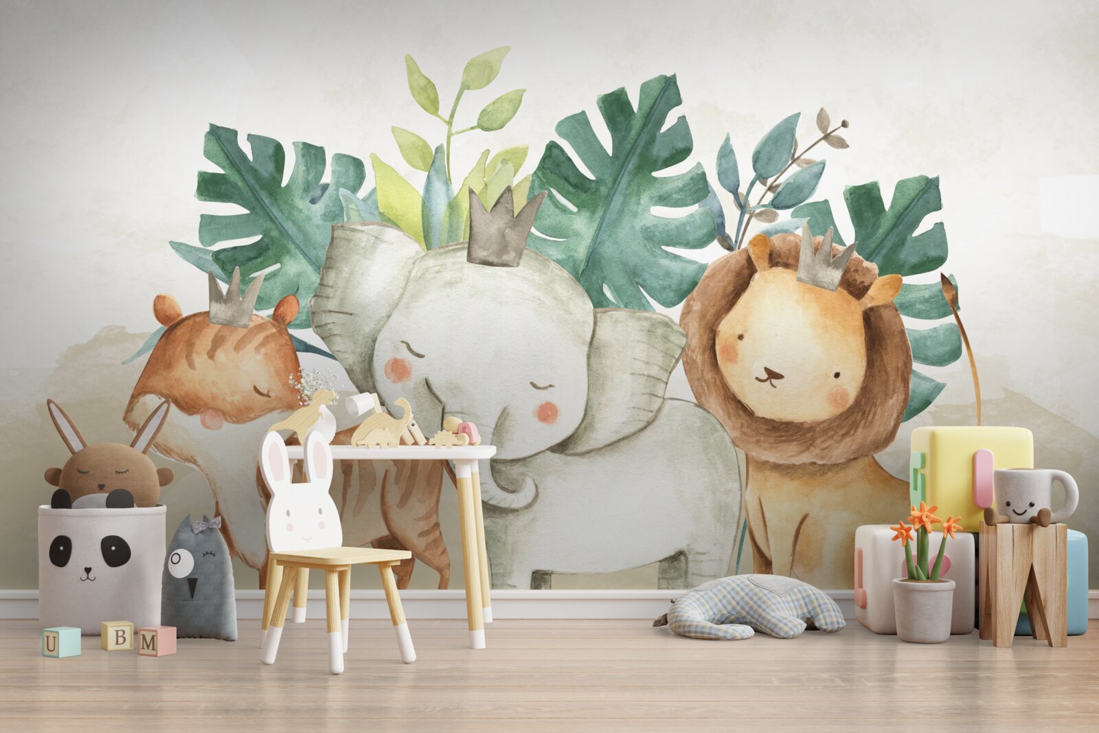 Fototapeta zvieratá vedľa rastlín