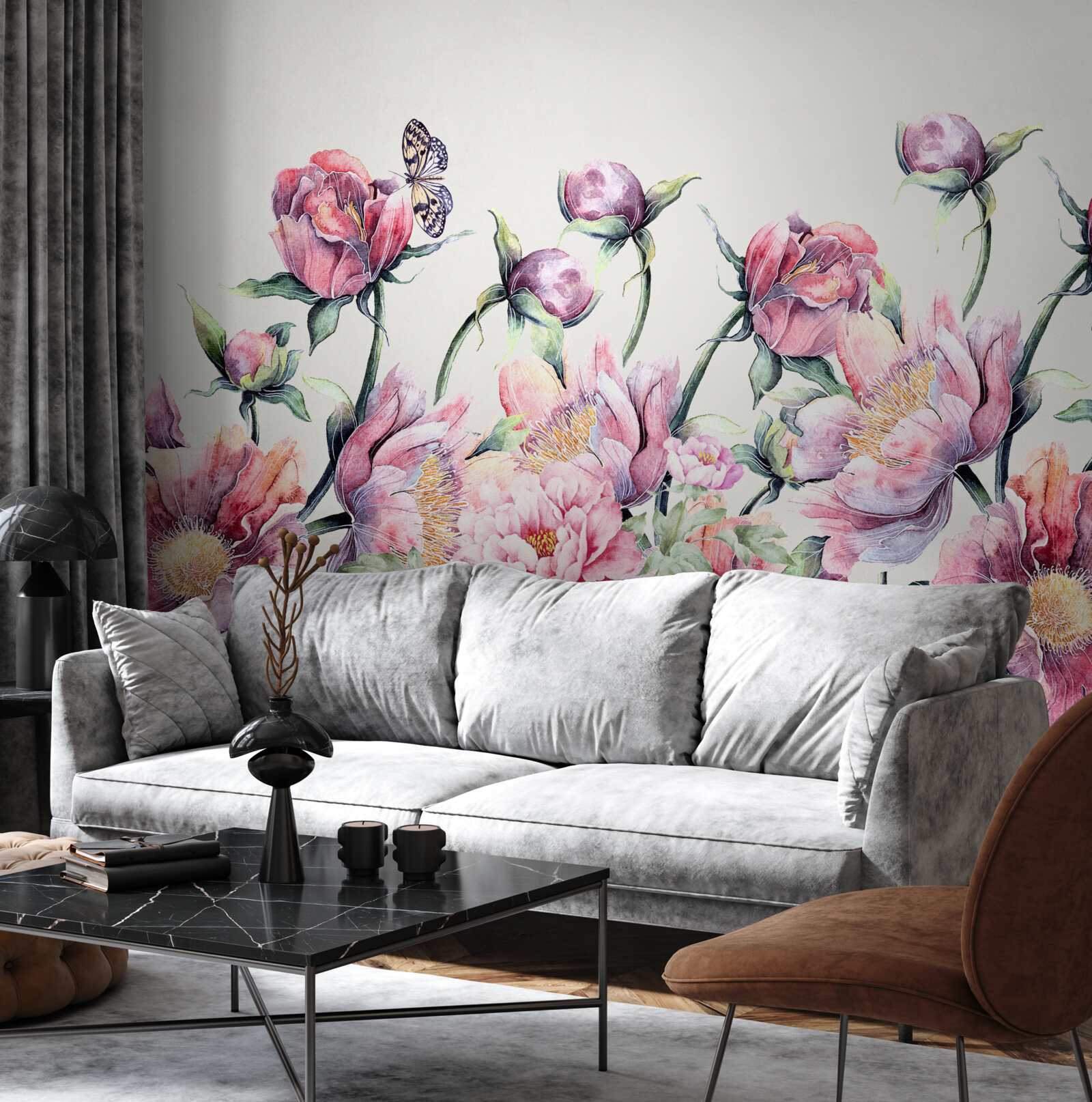 Fototapeta kvety v rôznych farbách