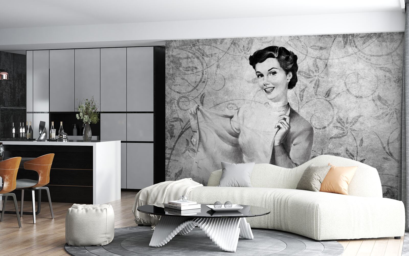 Fototapeta dievča s úsmevom