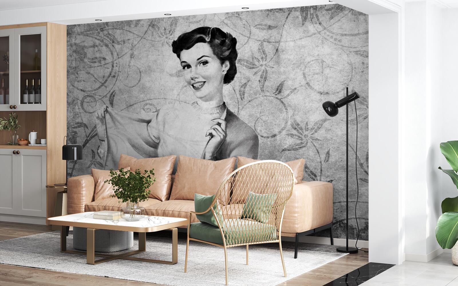 Fototapeta dievča s úsmevom