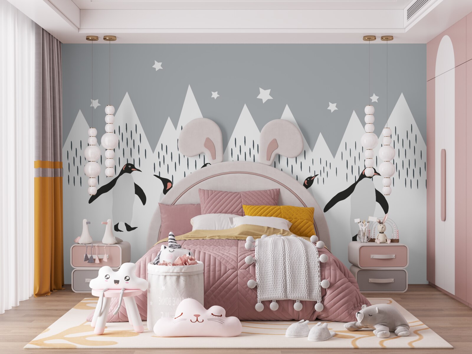 Fototapeta tučniaky idú na prechádzku