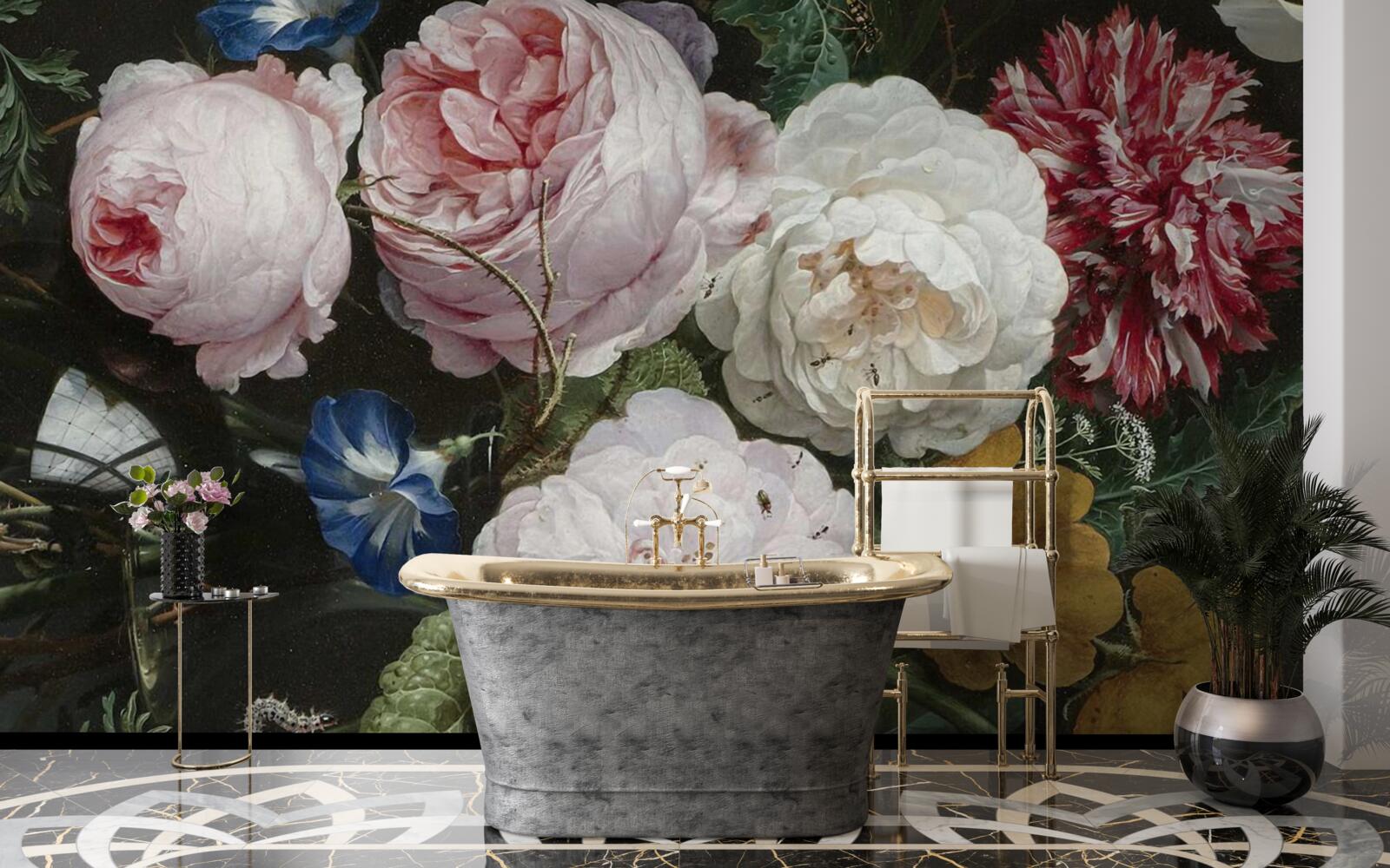 Fototapeta Veľké pastelové kvety