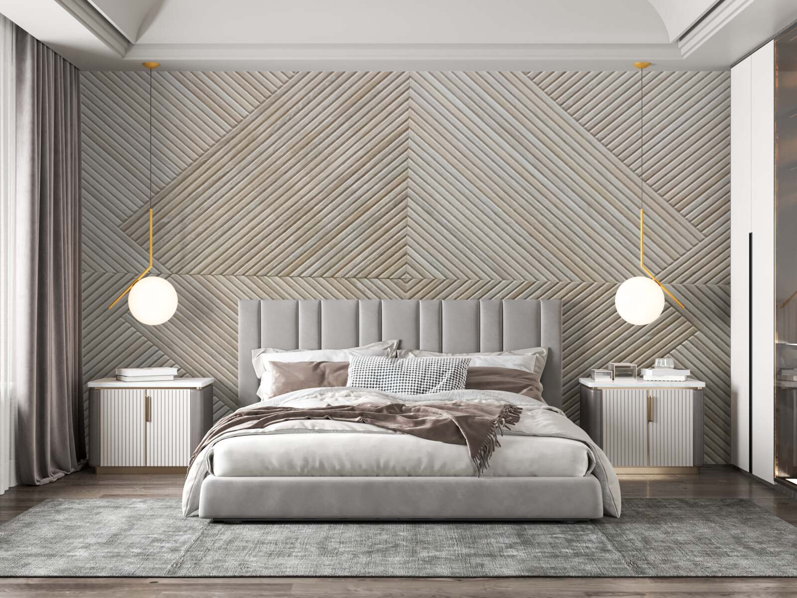 Fototapeta béžové lambro