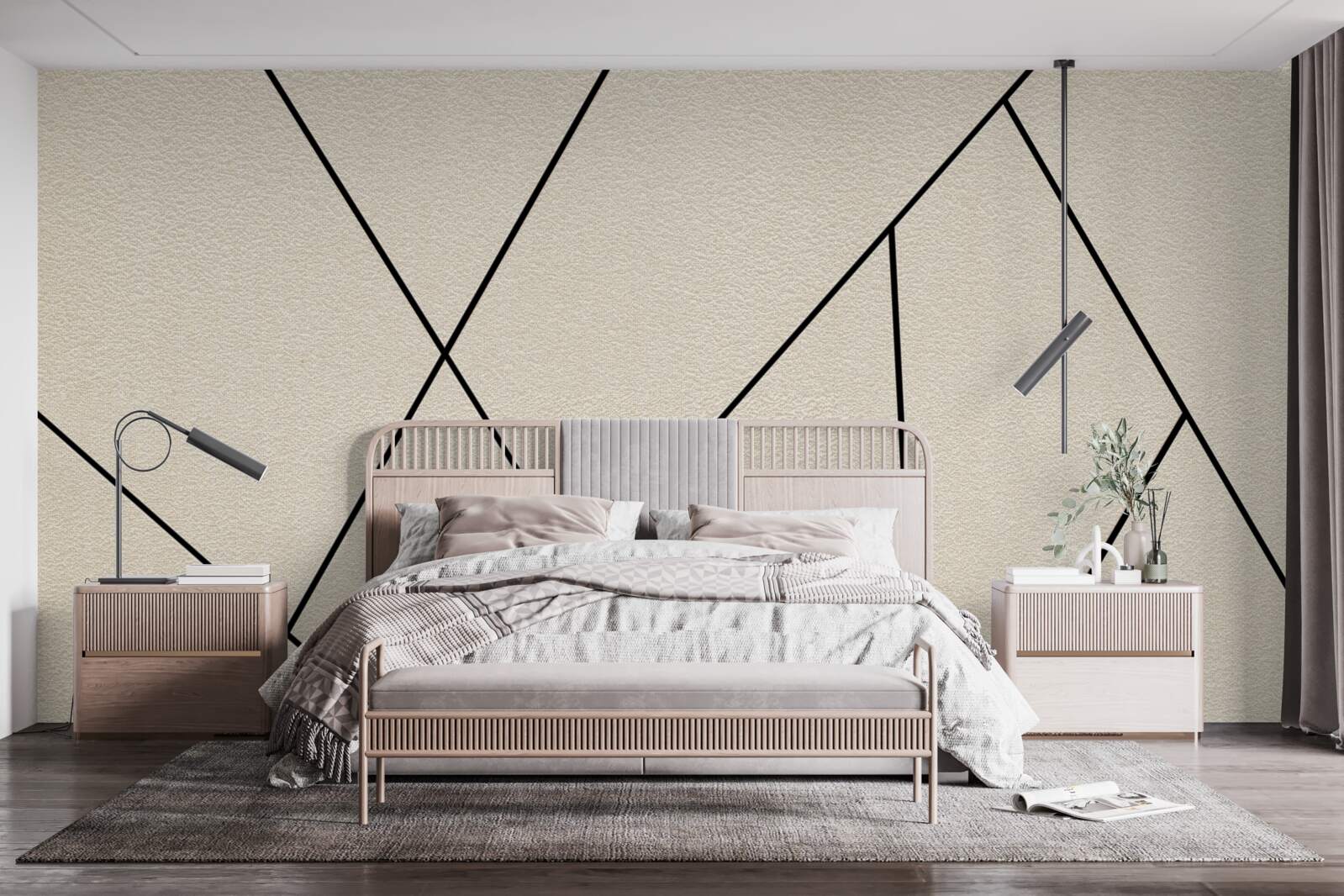 Fototapeta stena majú krásne, tvrdé telá