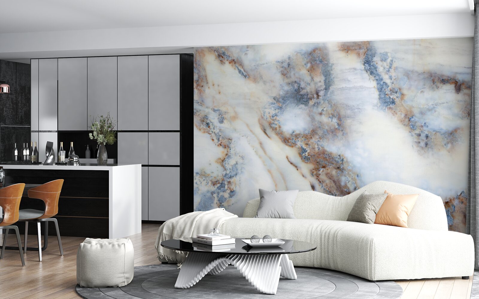 Fototapeta Mramorové zadie