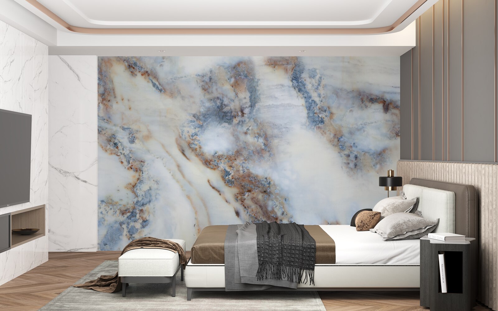 Fototapeta Mramorové zadie