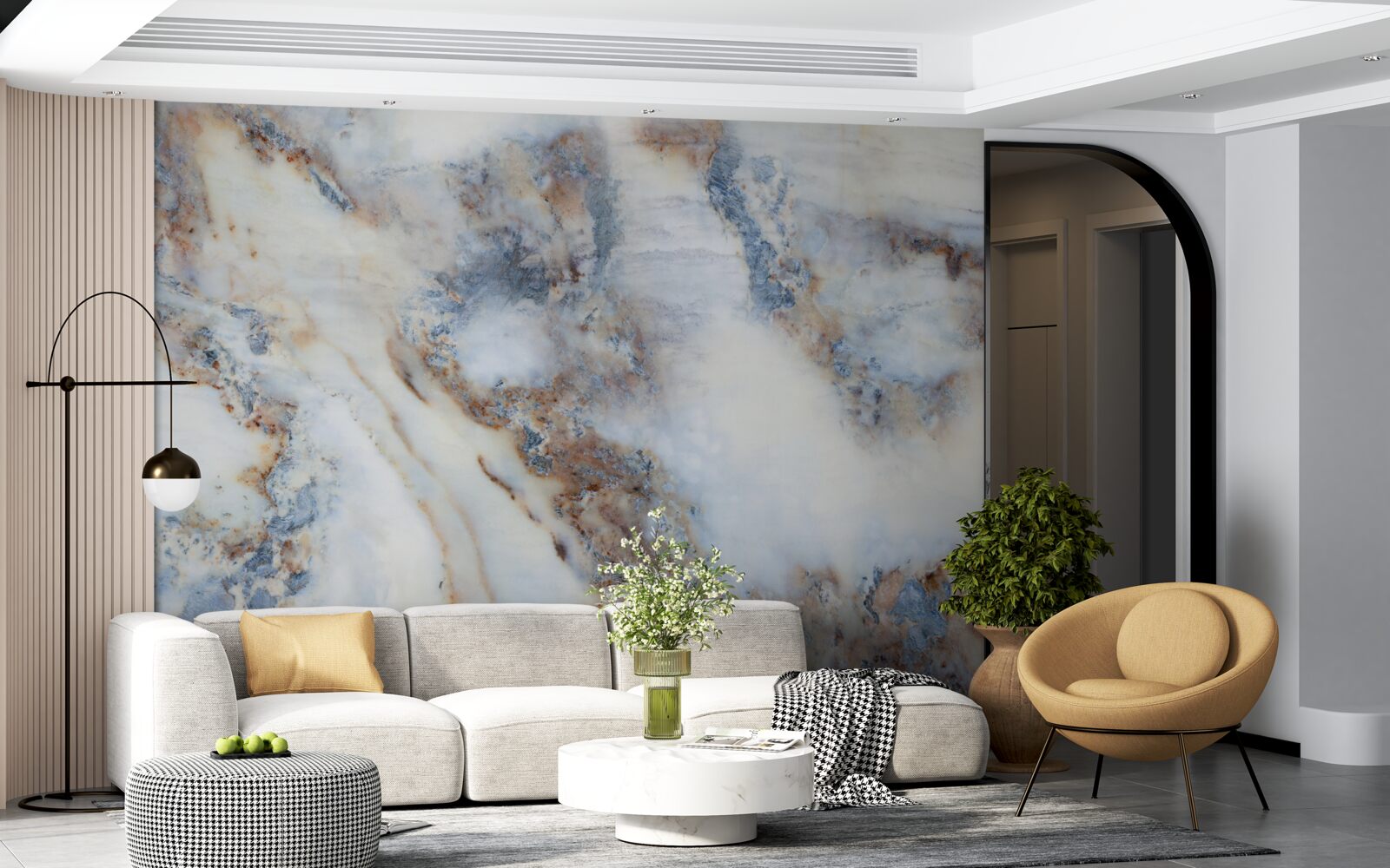 Fototapeta Mramorové zadie