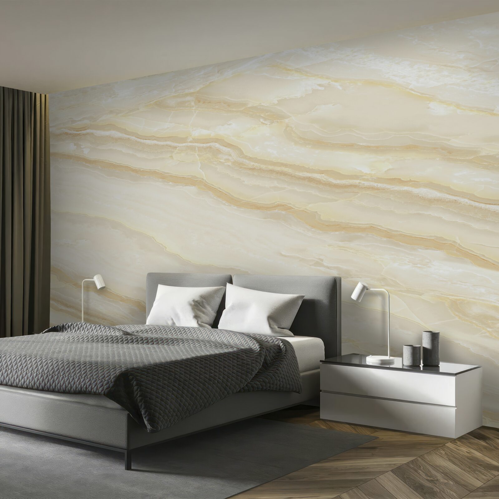 Fototapeta béžové porcelánové dlaždice