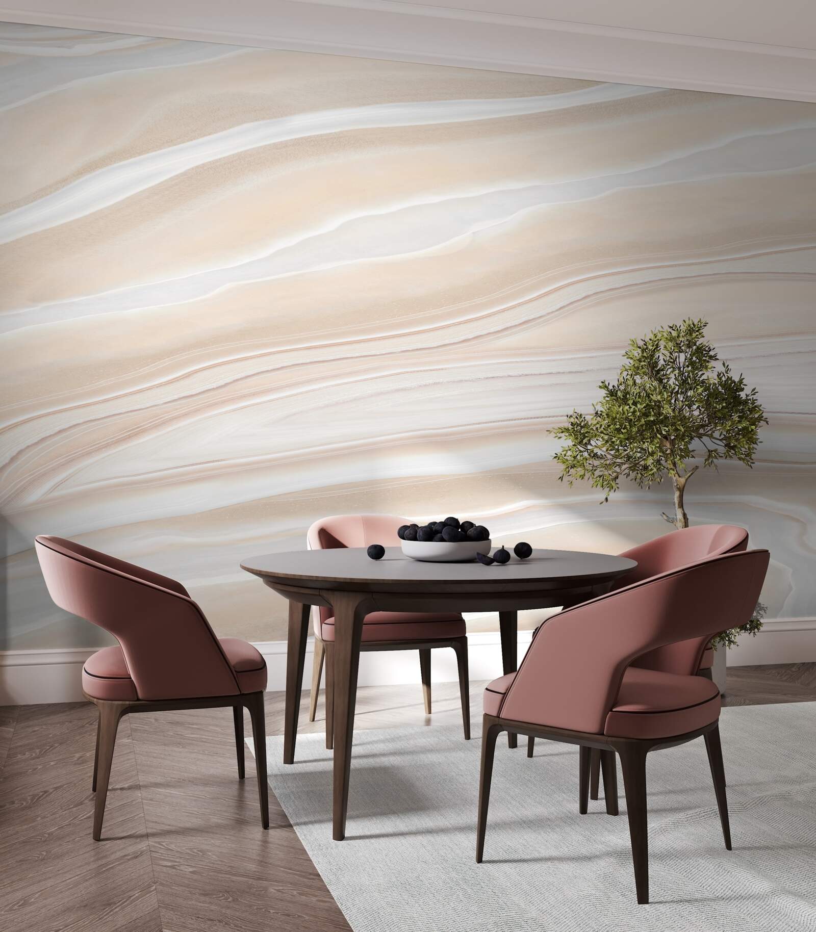 Fototapeta svetlé keramické dlaždice