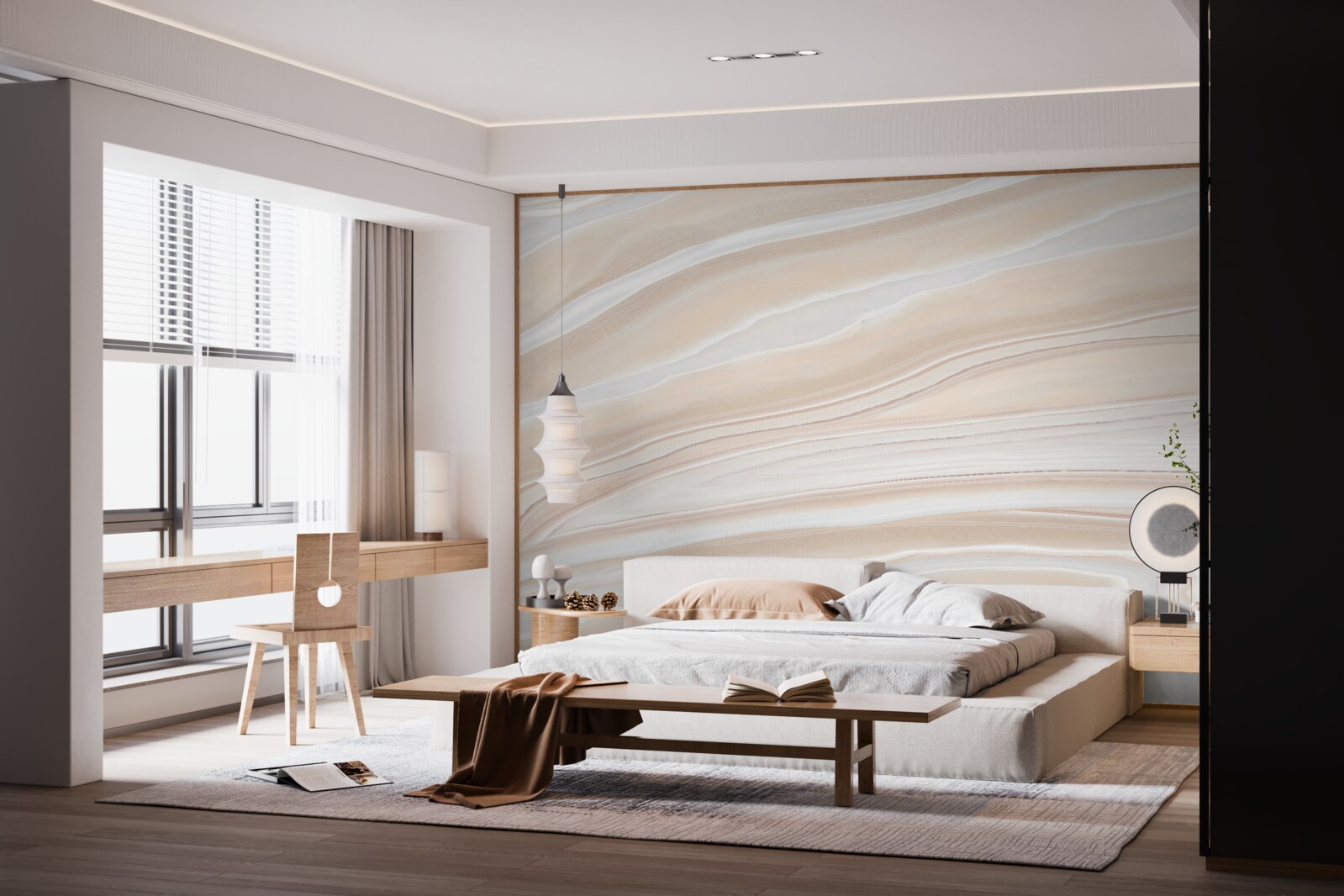 Fototapeta svetlé keramické dlaždice