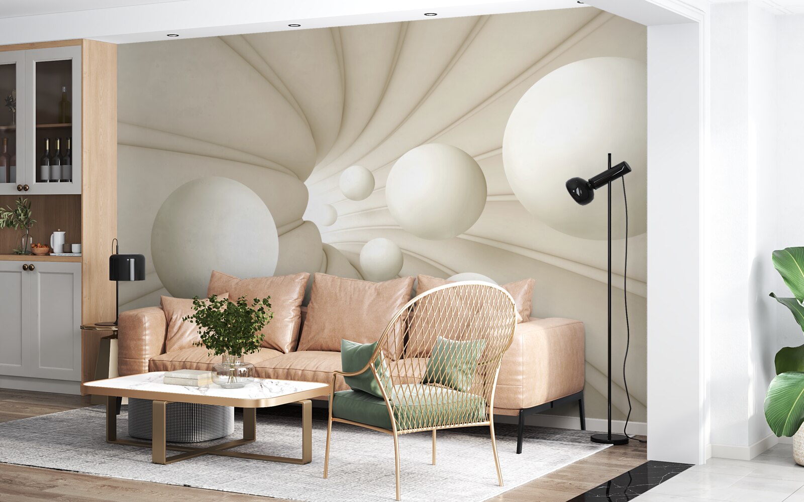 Fototapeta bielka rôznych druhov zeleniny a farieb