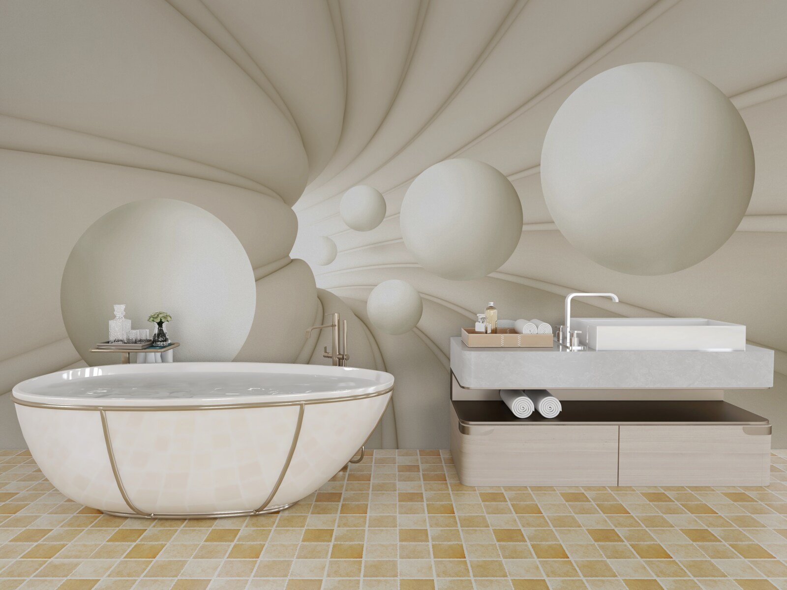 Fototapeta bielka rôznych druhov zeleniny a farieb