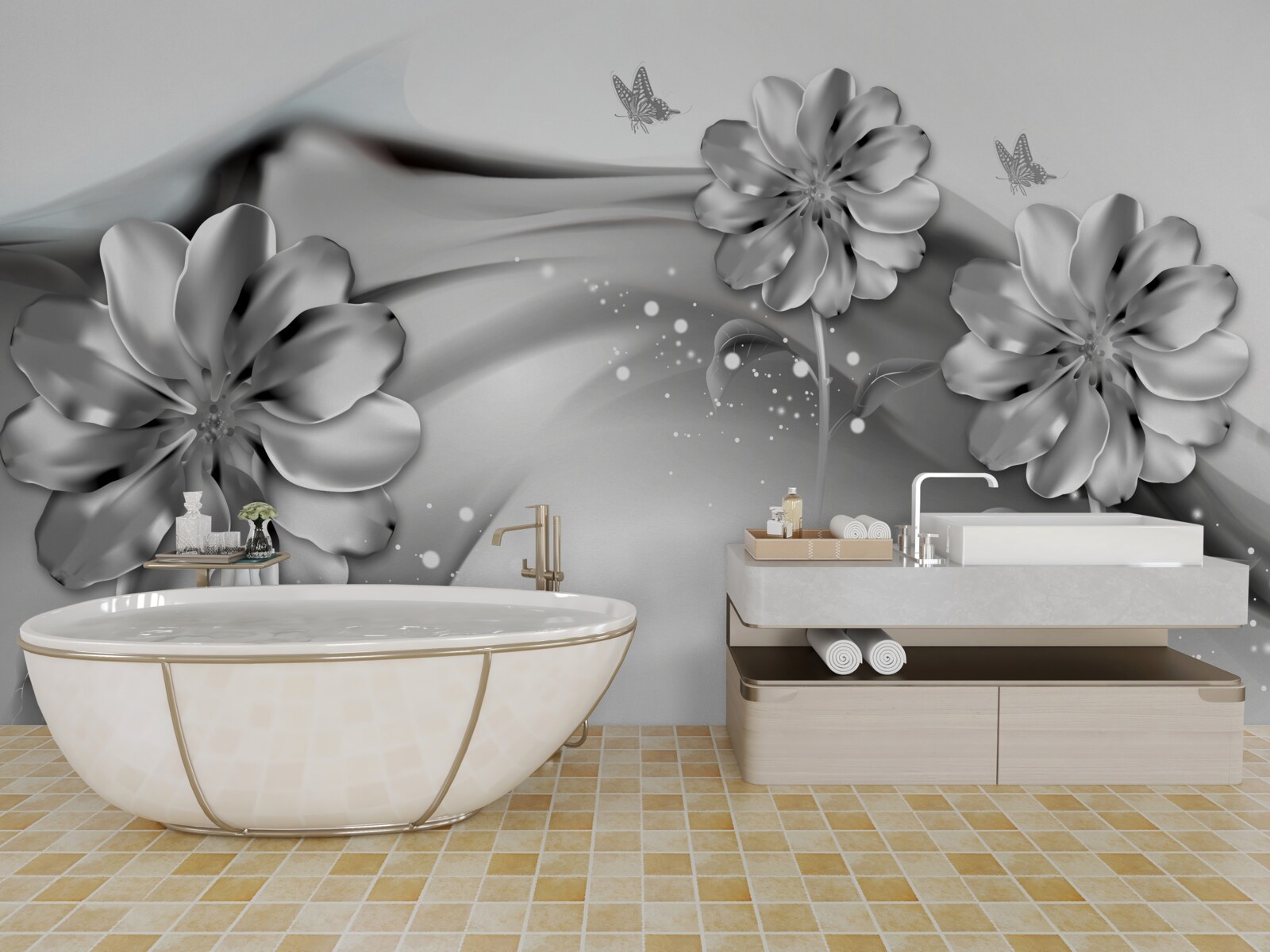 Fototapeta obrysy rôznych tvarov