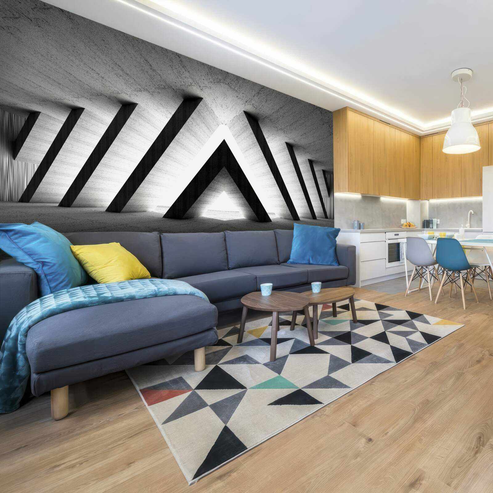 Fototapeta hoci v abstraktných verziách