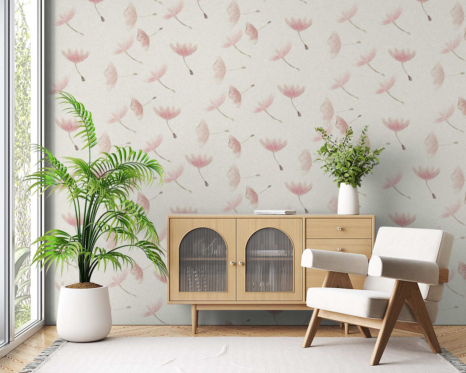 Fototapeta početné malé kvety