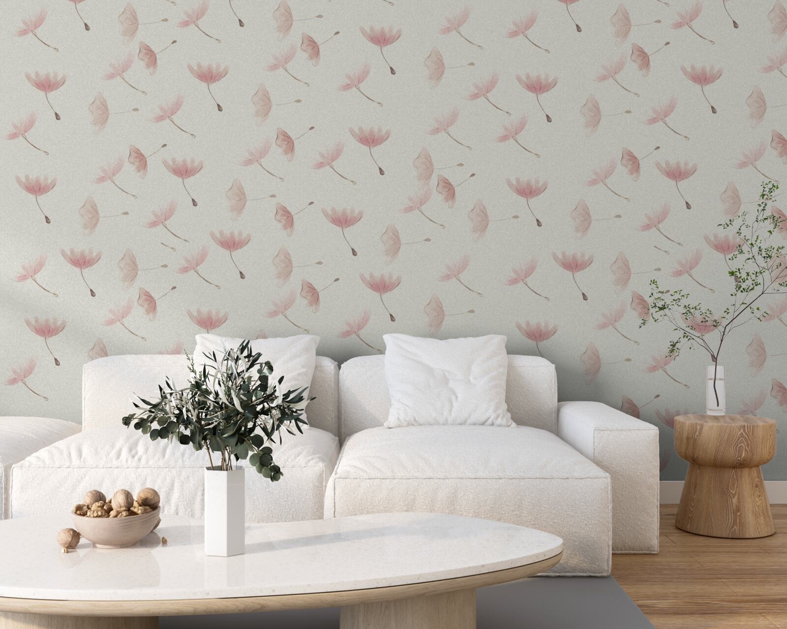 Fototapeta početné malé kvety