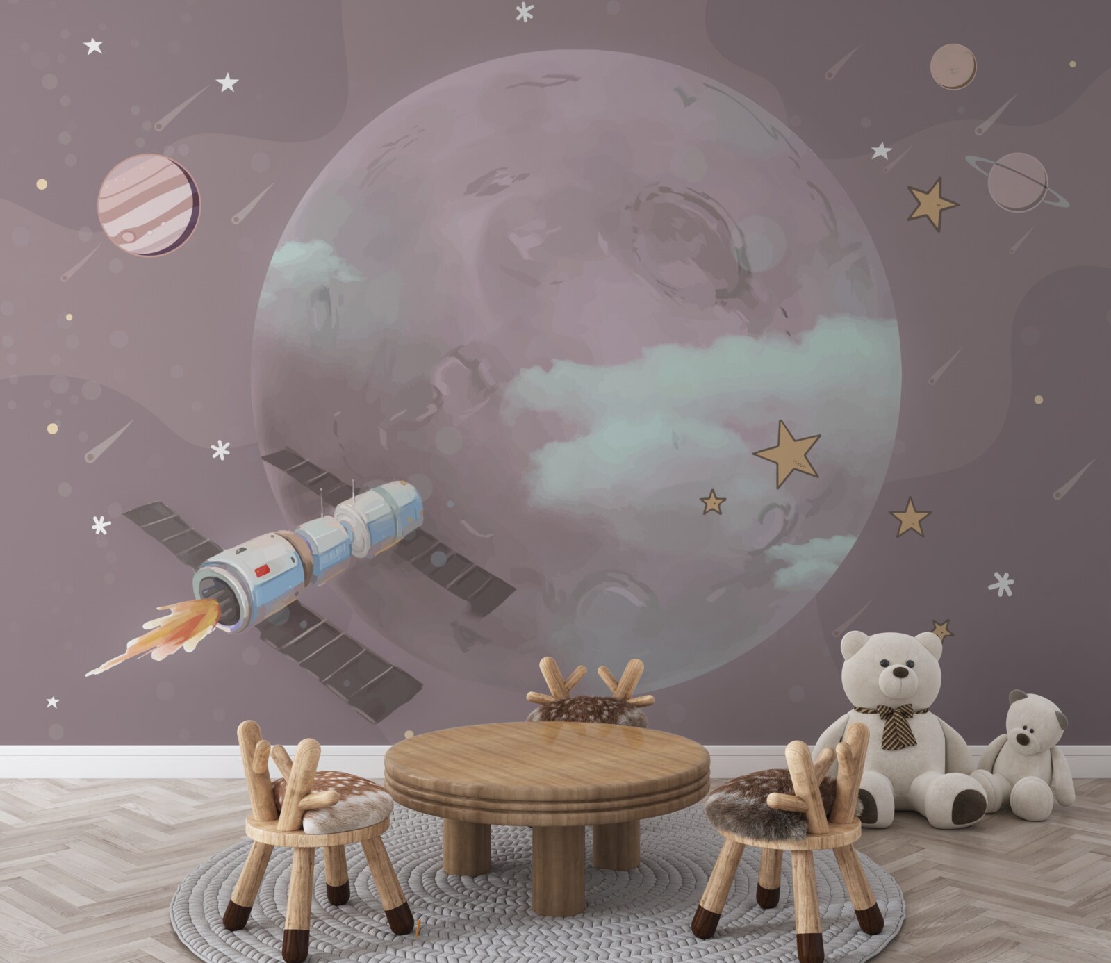 Fototapeta satelitov na aktuálnej ceste