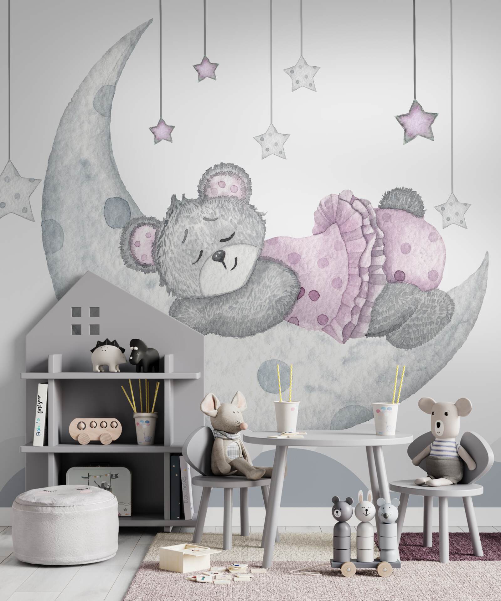 Fototapeta drieme na menštruáciu medveď