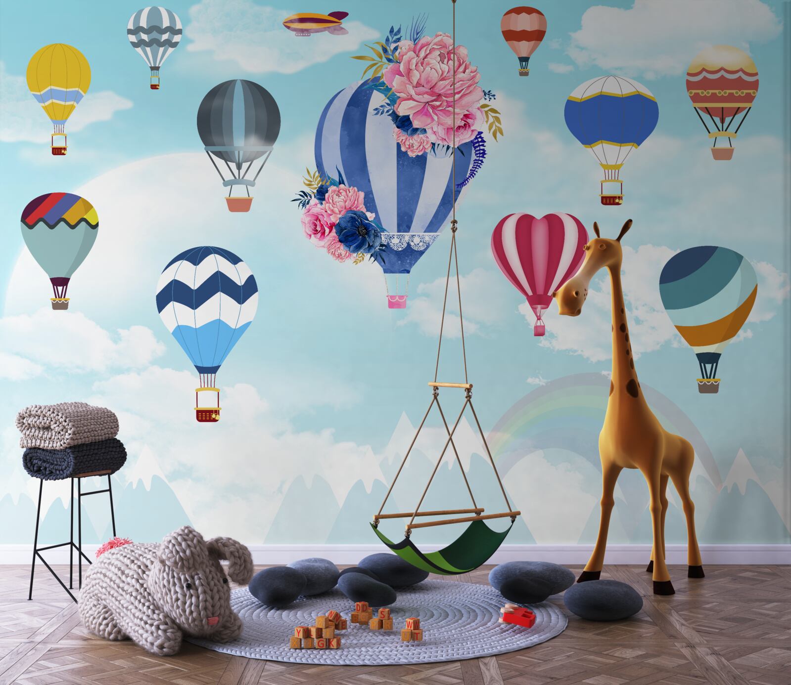 Fototapeta svetlé gule na oblohe