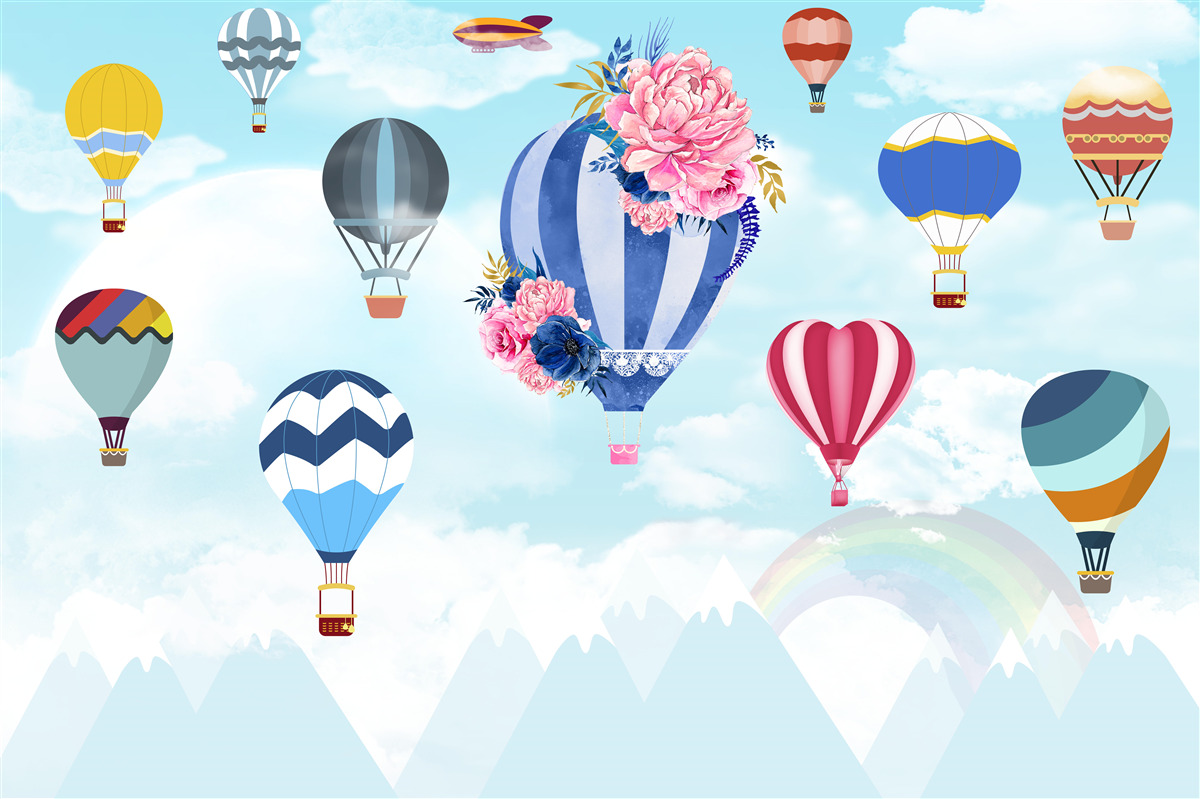 Fototapeta gule všetkých farieb dúhy