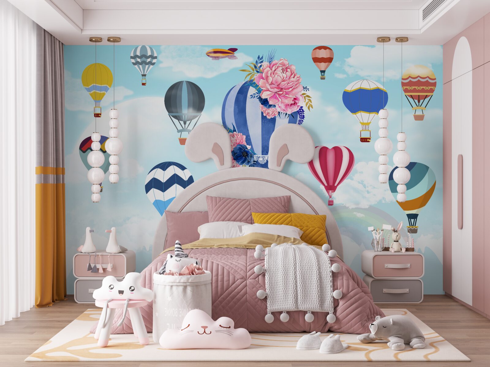 Fototapeta gule všetkých farieb dúhy