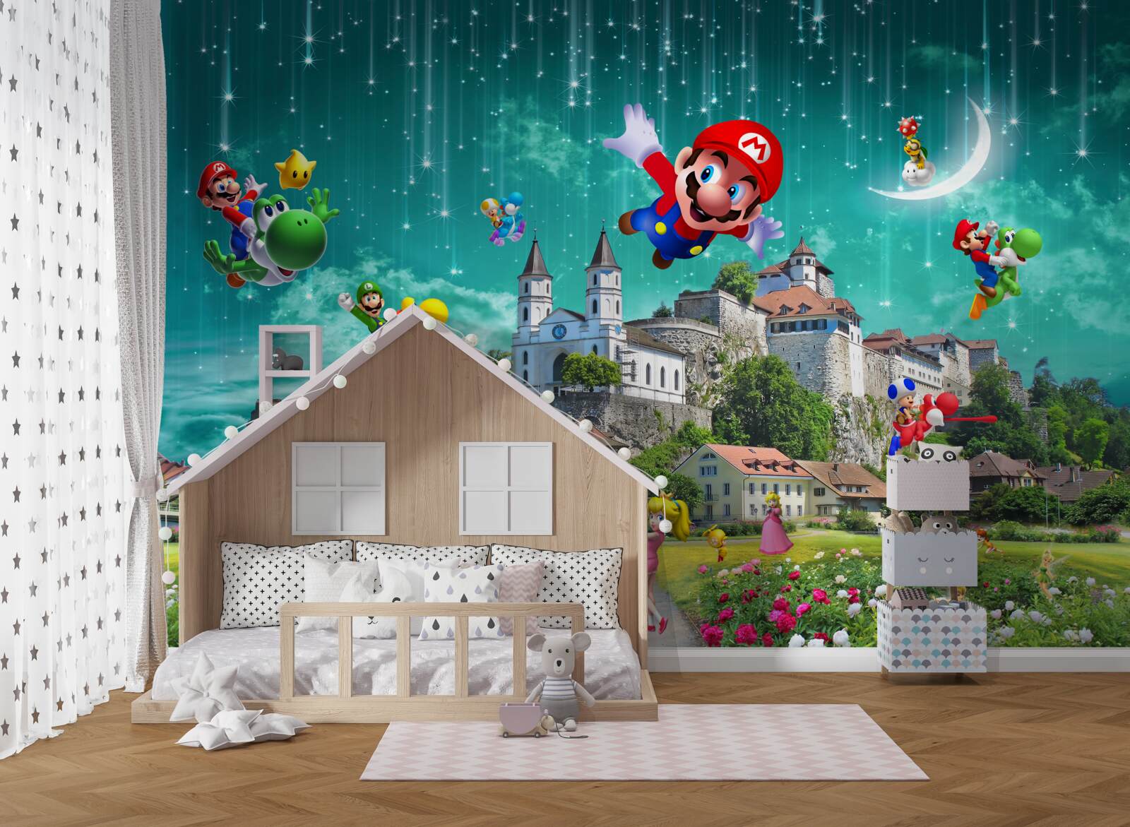 Fototapeta Mário postavy v metropole