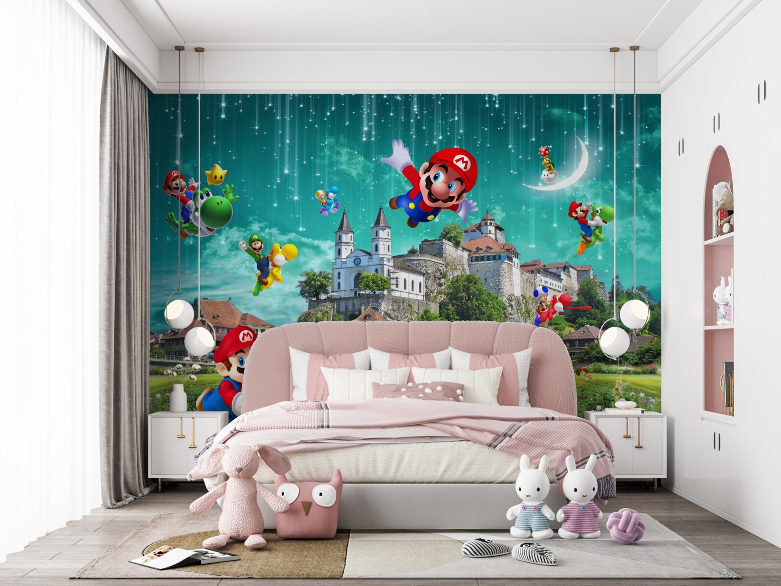 Fototapeta Mário postavy v metropole