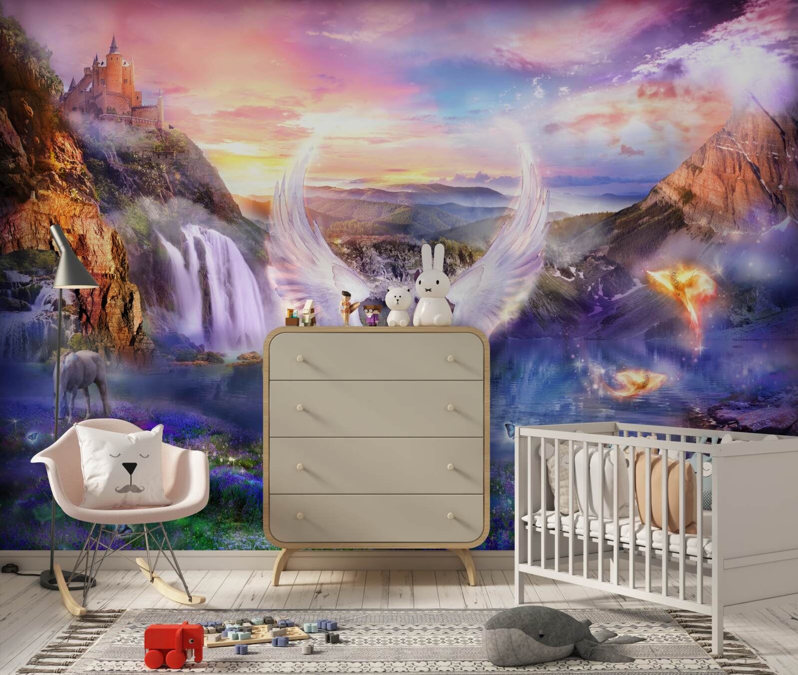 Fototapeta lietajúci pegas