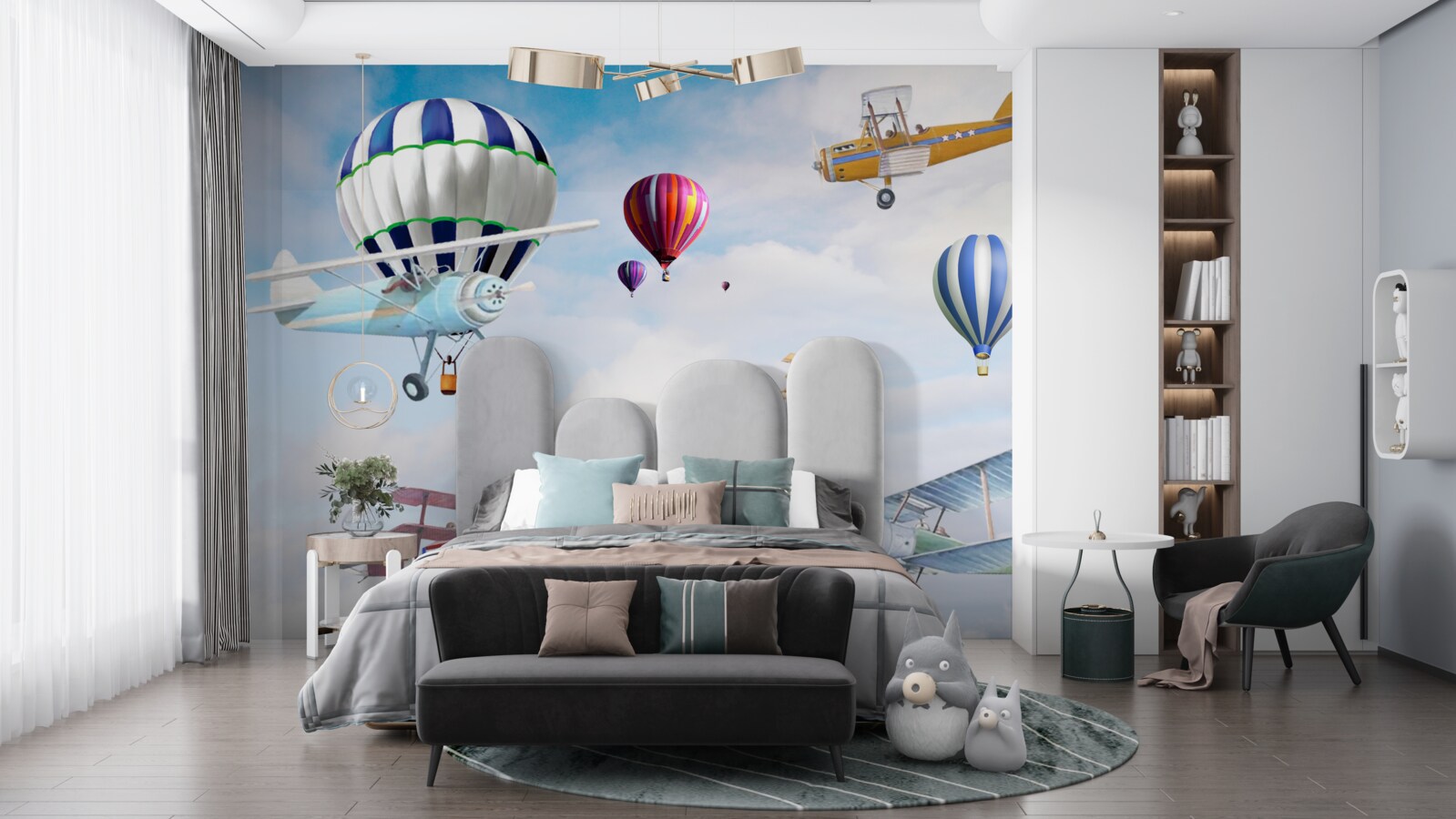 Fototapeta zariadenia na lietan vo vzduchu