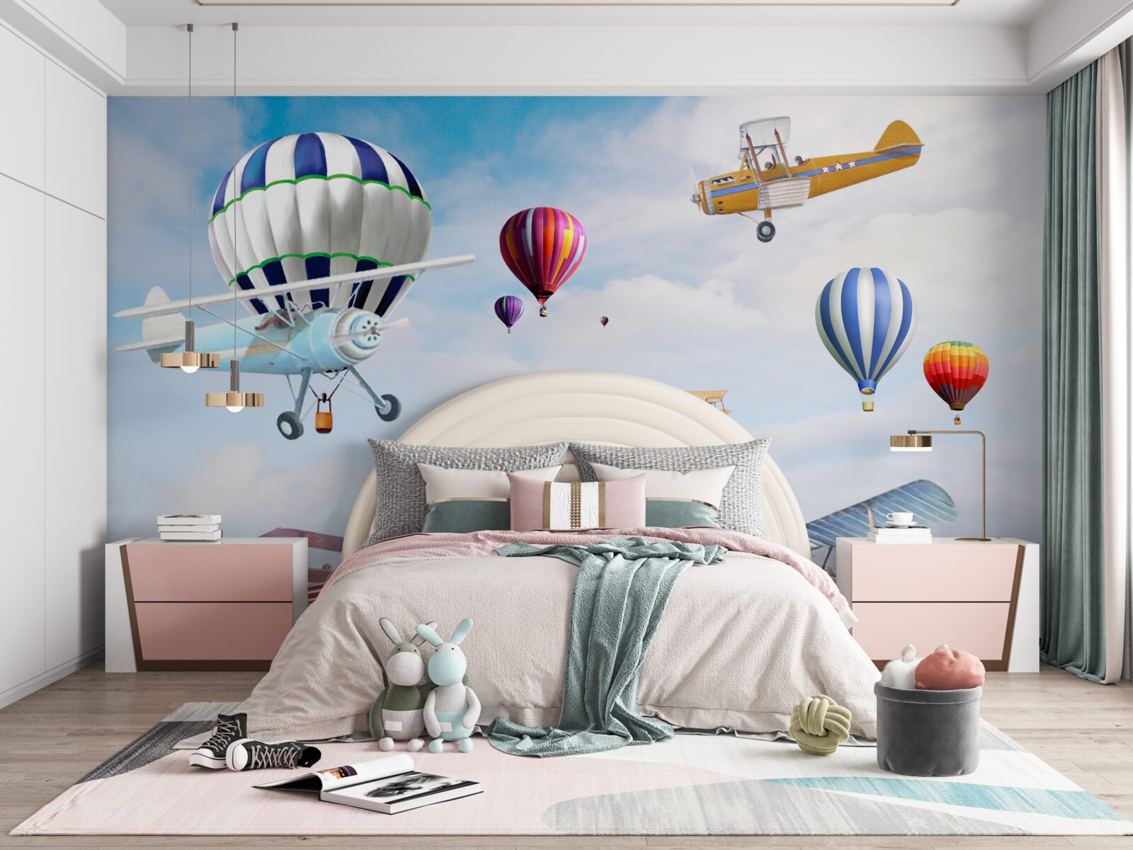 Fototapeta zariadenia na lietan vo vzduchu