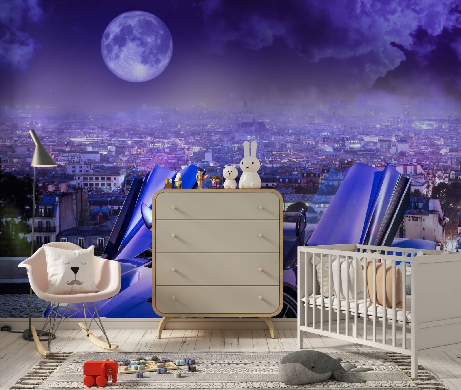 Fototapeta elegantné športové auto