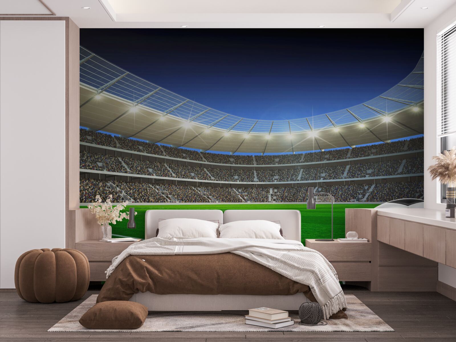 Fototapeta na ihrisku je futbal