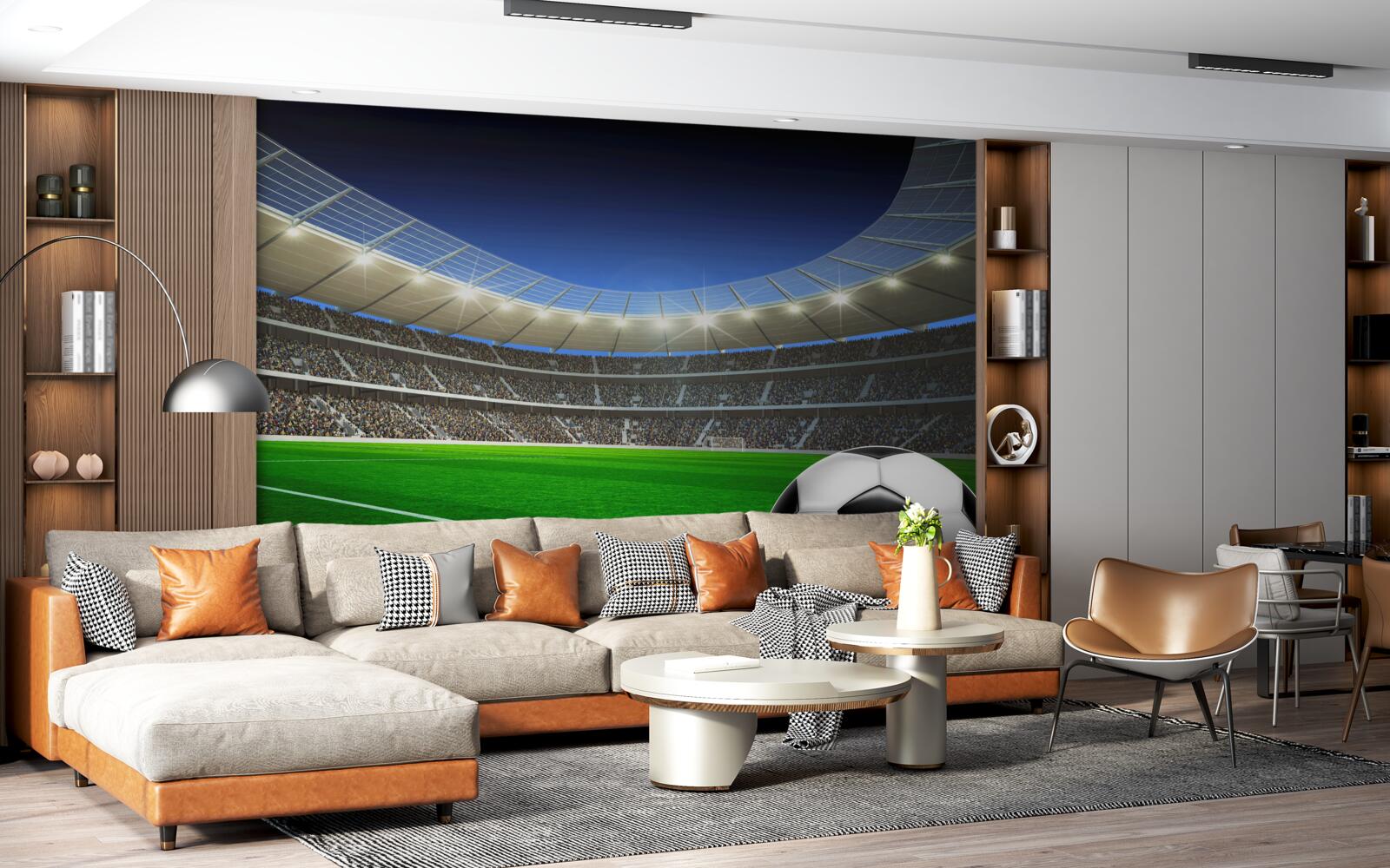 Fototapeta na ihrisku je futbal