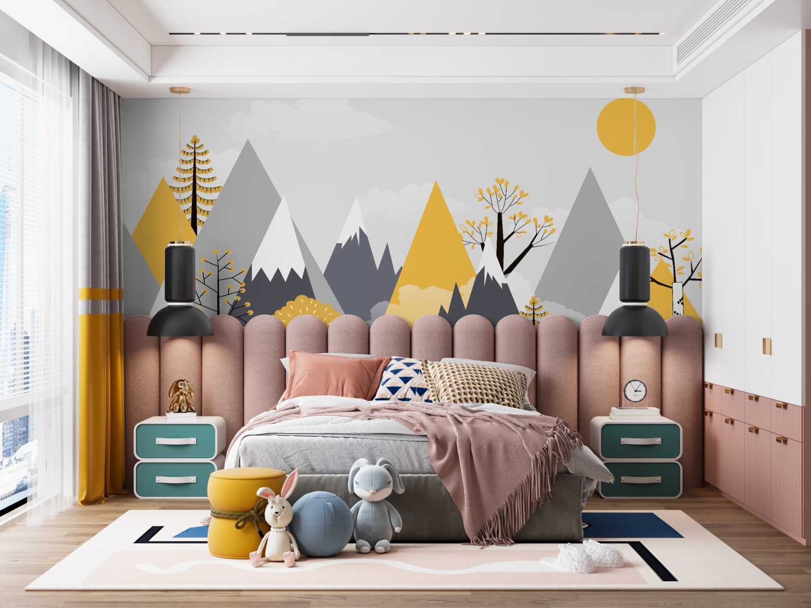 Fototapeta horské štíty